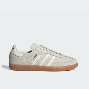 Adidas Samba OG Women’s- Aluminium / Chalk White / Wonder Beige